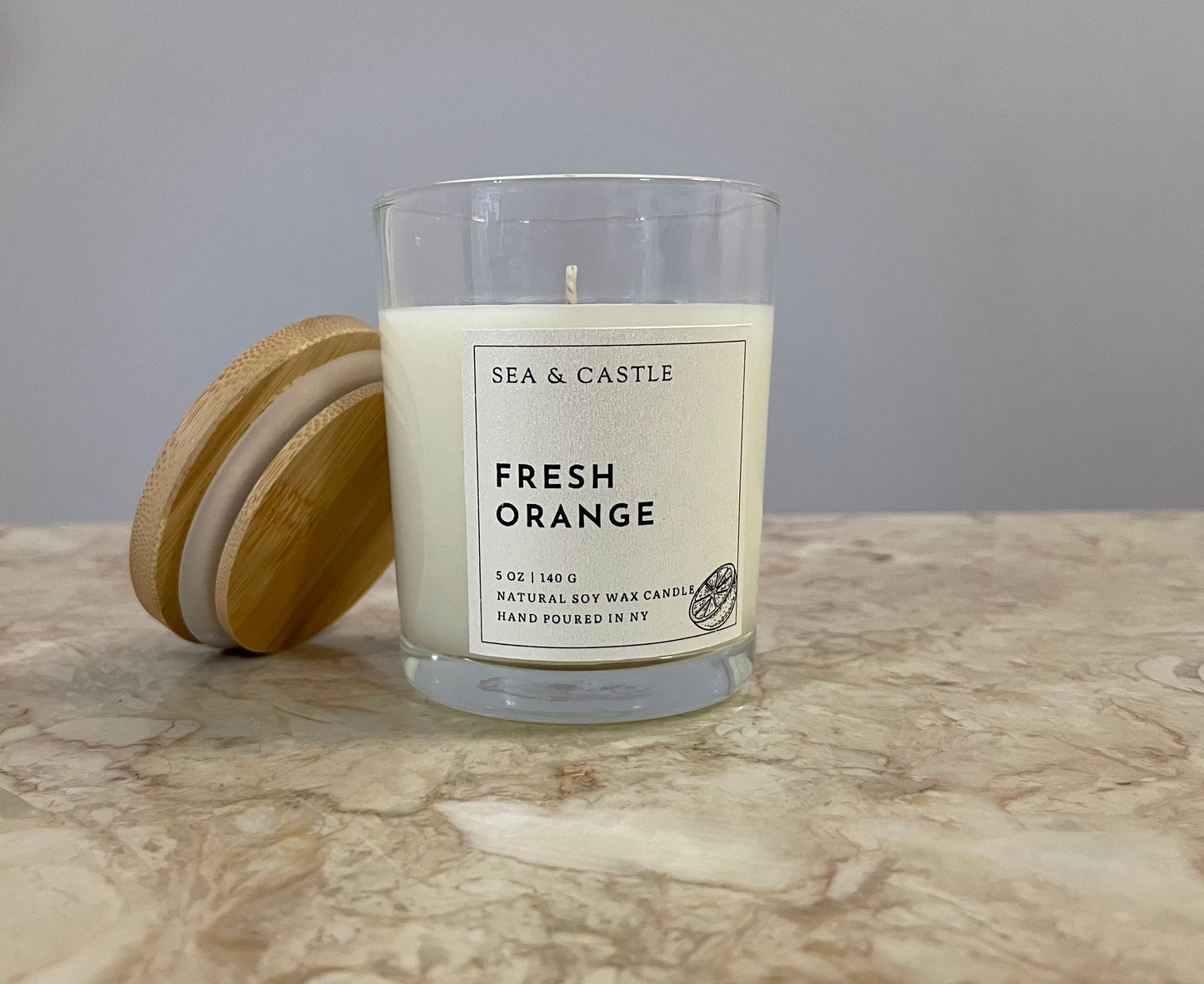 Soy Candle - Natural Minimalist Collection