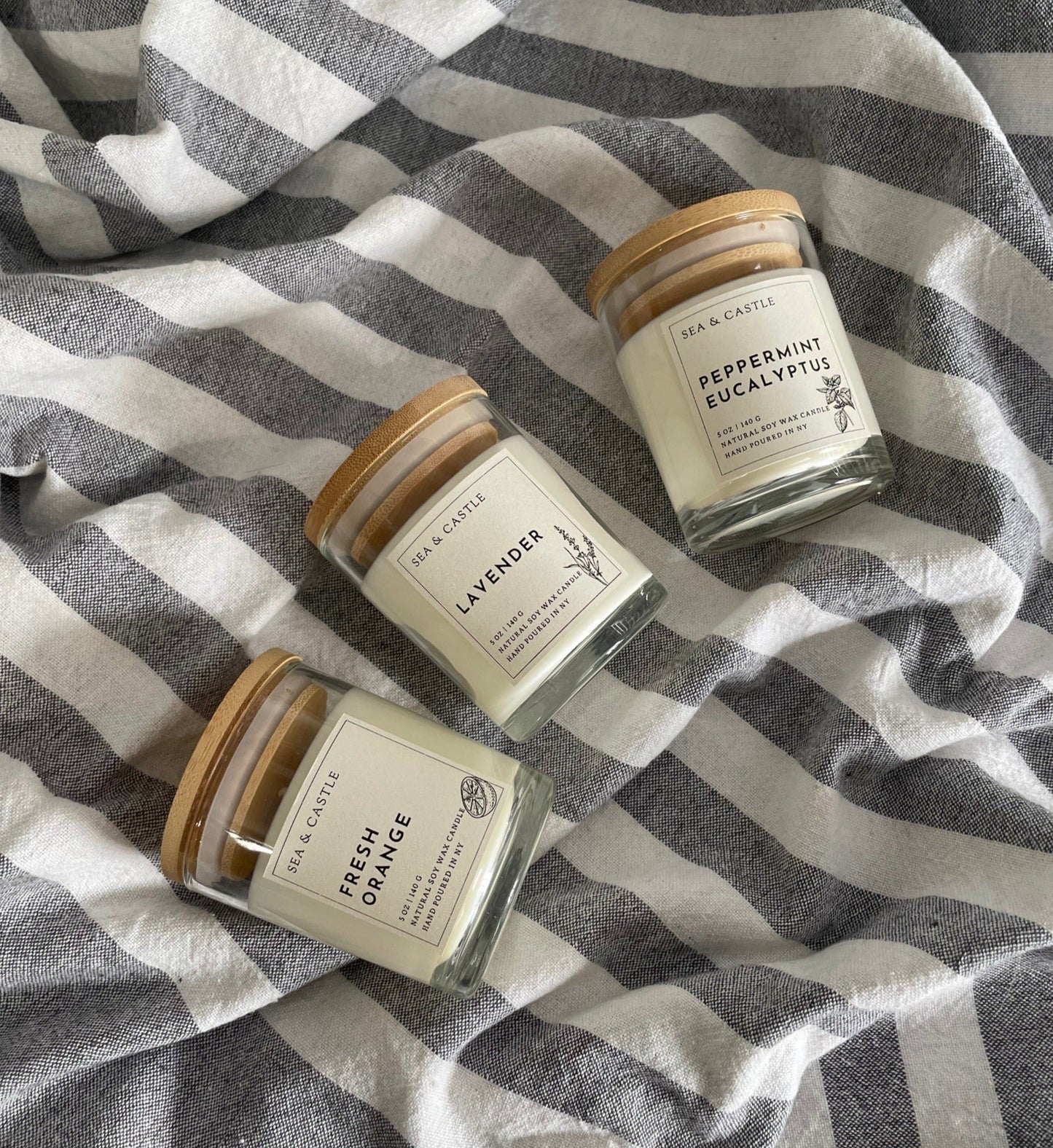 Soy Candle - Natural Minimalist Collection