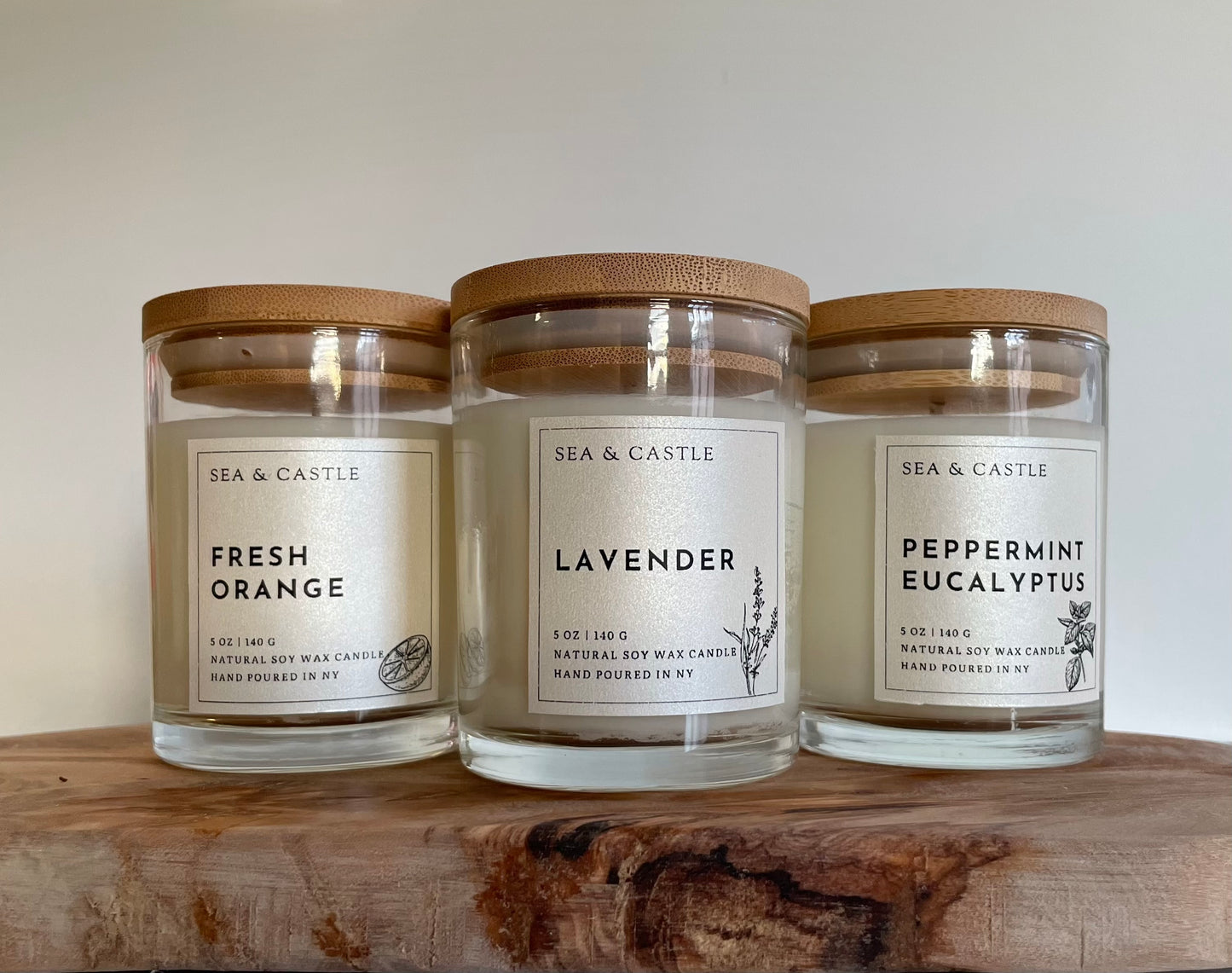 Soy Candle - Natural Minimalist Collection